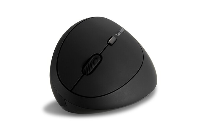 Mouse vertical Kensington ProFit, conexiune wireless, pentru mana stanga, negru
