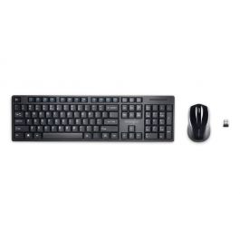 Kit tastatura + mouse Kensington ProFit Low-Profile, conexiune wireless, negru