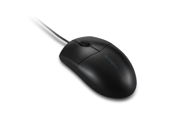 Mouse Kensington ProFit, cu fir, dimensiune medie, lavabil, negru